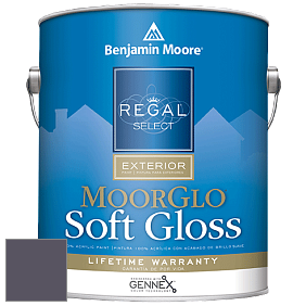 Benjamin Moore W096 Regal Select Exterior Paint-Moor GloSoft Gloss Finish краска цвет 2117-30 Shadow