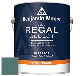 Benjamin Moore 550 Regal Select Waterborne Interior Pearl Finish краска цвет 2050-30 Newport Green