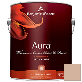 Краска Aura Waterborne Interior Satin Finish (526) цвет AC-10 BM AC-10