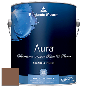 Benjamin Moore Aura 524 Waterborne Interior Eggshell Finish краска цвет 1134 Hidden Valley