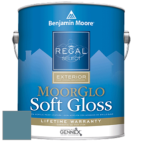 Benjamin Moore W096 Regal Select Exterior Paint-Moor GloSoft Gloss Finish краска цвет AF-525 