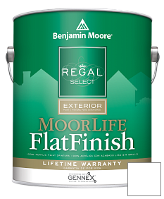 Краска Regal Select Exterior Paint-MoorLife Flat Finish (W105) цвет 2010-70 Frosty Pink
