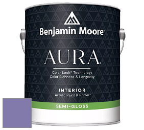 Benjamin Moore Aura 528 Waterborne Interior Semi-gloss Finish краска цвет NCS S 3040-R60B 