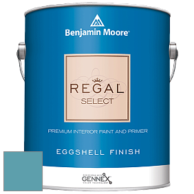 Benjamin Moore 549 Regal Select Waterborne Interior Eggshell Finish краска цвет 2057-40 Ash Blue