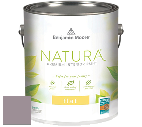 Benjamin Moore 512 Natura Interior Flat Finish матовая краска цвет 2115-40 Mauve Blush