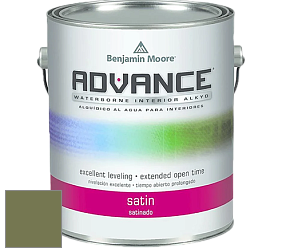 Benjamin Moore 792 Advance Interior Paint-Satin эмаль цвет NCS S 5030-G50Y 
