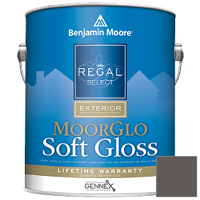 Краска Regal Select Exterior Paint-Moor GloSoft Gloss Finish (W096) цвет AF-655 