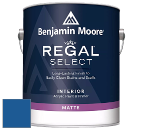 Benjamin Moore 548 IRegal Select Interior Paint - Matte краска цвет NCS S 3560-R80B 