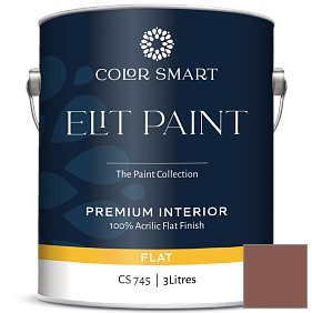 Краска COLOR SMART CS 745 ELIT PAINT глубокоматовая моющаяся краска цвет 049 Twilight Dreams