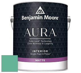 Benjamin Moore Aura 522 Interior Paint - Matte краска цвет NCS S 2040-B90G 