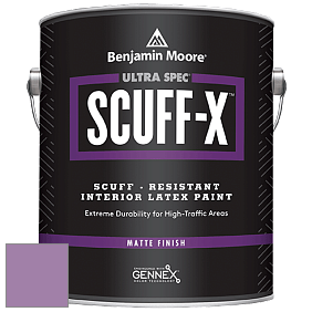 Benjamin Moore 484 Ultra Spec SCUFF-X Interior Matte Finish краска цвет 2073-40 Purple Hyacinth