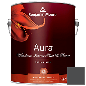 Краска Aura Waterborne Interior Satin Finish (526) цвет 1603 Graphite