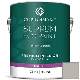 Краска COLOR SMART CS 619 SUPREM ECO PAINT матовая краска цвет AF-685 