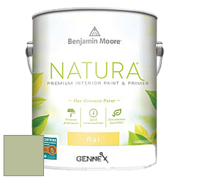 Benjamin Moore 514 Natura Interior Semi-Gloss Finish краска цвет NCS S 2020-G40Y 