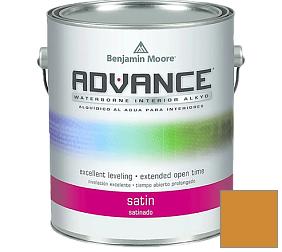 Краска Benjamin Moore 792. Advance Interior Paint-Satin эмаль цвет 2155-20 Gold Mine