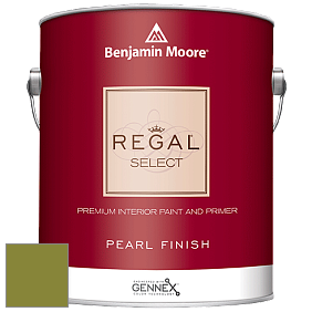 Benjamin Moore 550 Regal Select Waterborne Interior Pearl Finish краска цвет 2146-10 Dark Celery