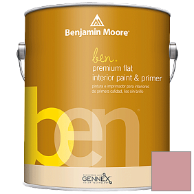 Краска Ben Premium Interior Latex Flat (W625) цвет 1278 Palermo Rose
