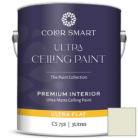 Краска COLOR SMART CS 758 ULTRA CEILING PAINT ультраматовая краска цвет OC-135 Cream Cloak