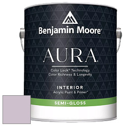 Benjamin Moore Aura 528 Waterborne Interior Semi-gloss Finish краска цвет NCS S 1515-R40B 