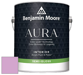 Benjamin Moore Aura 528 Waterborne Interior Semi-gloss Finish краска цвет NCS S 1040-R40B 