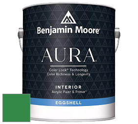 Benjamin Moore Aura 524 Waterborne Interior Eggshell Finish краска цвет 2037-20 Jade Green