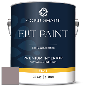 COLOR SMART CS 745 ELIT PAINT глубокоматовая моющаяся краска цвет 2114-40 Wet Concrete
