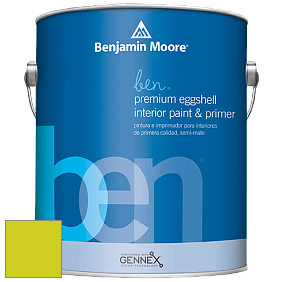 Benjamin Moore Ben W626 Premium Interior Latex Eggshell краска цвет NCS S 0575-G60Y 