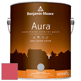 Benjamin Moore Aura 634 Waterborne Exterior Low Lustre Finish краска цвет 2002-30 Rose Quartz
