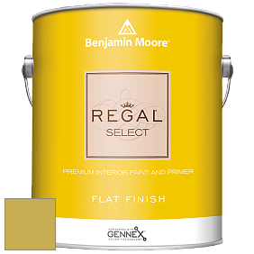 Benjamin Moore 547 Regal Select Waterborne Interior Flat Finish краска цвет NCS S 2050-G90Y 
