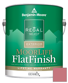 Краска Regal Select Exterior Paint-MoorLife Flat Finish (W105) цвет 2006-40 Glamour Pink