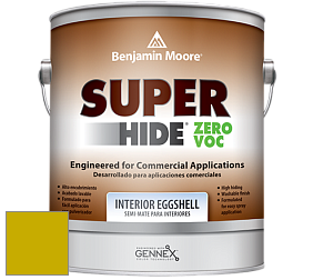 Benjamin Moore 357 Super Hide Zero Voc Interior Eggshell краска цвет 2024-10 Chartreuse