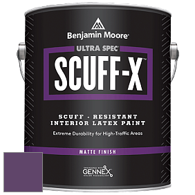 Benjamin Moore 484 Ultra Spec SCUFF-X Interior Matte Finish краска цвет NCS S 5040-R50B 