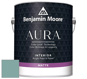 Benjamin Moore Aura 522 Interior Paint - Matte краска цвет NCS S 3020-B60G 