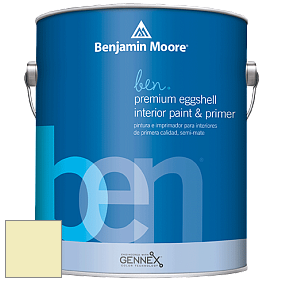 Benjamin Moore Ben W626 Premium Interior Latex Eggshell краска цвет 2027-60 Light Daffodil