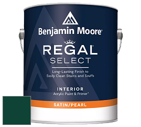 Benjamin Moore 550 Regal Select Waterborne Interior Pearl Finish краска цвет RAL 6005 