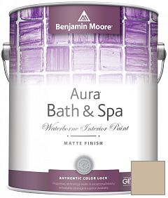 Краска Benjamin Moore Aura Bath & Spa Interior Paint Matte Finish (532) цвет HC-48 BM HC-48