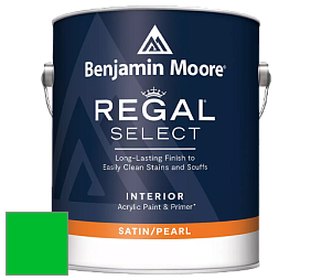 Benjamin Moore 550 Regal Select Waterborne Interior Pearl Finish краска цвет RAL 6038 
