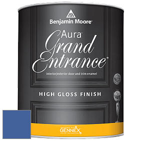 Benjamin Moore Aura 148 Grand Entrance High Gloss эмаль цвет 2067-30 Twilight Blue