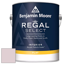 Benjamin Moore 547 Regal Select Waterborne Interior Flat Finish краска цвет NCS S 1010-R20B 