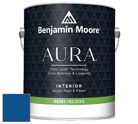Benjamin Moore Aura 528 Waterborne Interior Semi-gloss Finish краска цвет RAL 5017 