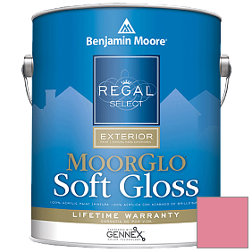 Краска Regal Select Exterior Paint-Moor GloSoft Gloss Finish (W096) цвет 1327 Gypsy Rose