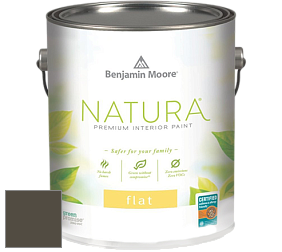 Benjamin Moore 512 Natura Interior Flat Finish матовая краска цвет 2139-10 River Rock