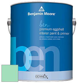 Benjamin Moore Ben W626 Premium Interior Latex Eggshell краска цвет 2037-50 Greenwood Lake