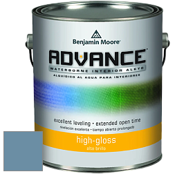 Benjamin Moore 794 Advance Interior Paint-High Gloss глянцевая алкидная эмаль цвет 839 Old Blue Jeans