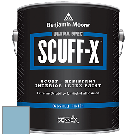 Benjamin Moore 485 Ultra Spec SCUFF-X Interior Eggshell Finish краска цвет 2062-50 Blue Jean