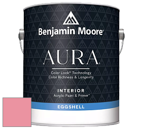 Benjamin Moore Aura 524 Waterborne Interior Eggshell Finish краска цвет NCS S 0550-R10B 