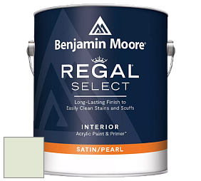 Benjamin Moore 550 Regal Select Waterborne Interior Pearl Finish краска цвет 854 Sleeping Angel