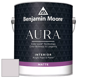 Benjamin Moore Aura 522 Interior Paint - Matte краска цвет 2115-60 Majestic Mauve