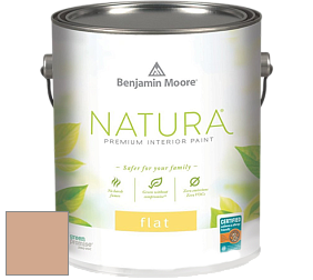 Benjamin Moore 512 Natura Interior Flat Finish матовая краска цвет AF-205 