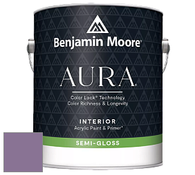 Benjamin Moore Aura 528 Waterborne Interior Semi-gloss Finish краска цвет NCS S 4030-R50B 